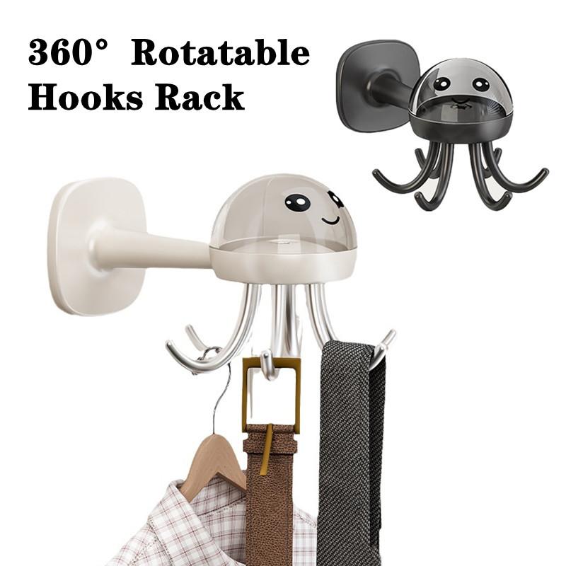 Multi-Purpose Hooks 360° Rotatable Hanging Rack Punch-free Kitchen Utensil Storage Six-claw Hooks Key Holder Bathroom Organizer
Multi-Purpose Hooks 360° Rotatable Hanging Rack Punch-free Kitchen Utensil Storage Six-claw Hooks Key Holder Bathroom Organizer