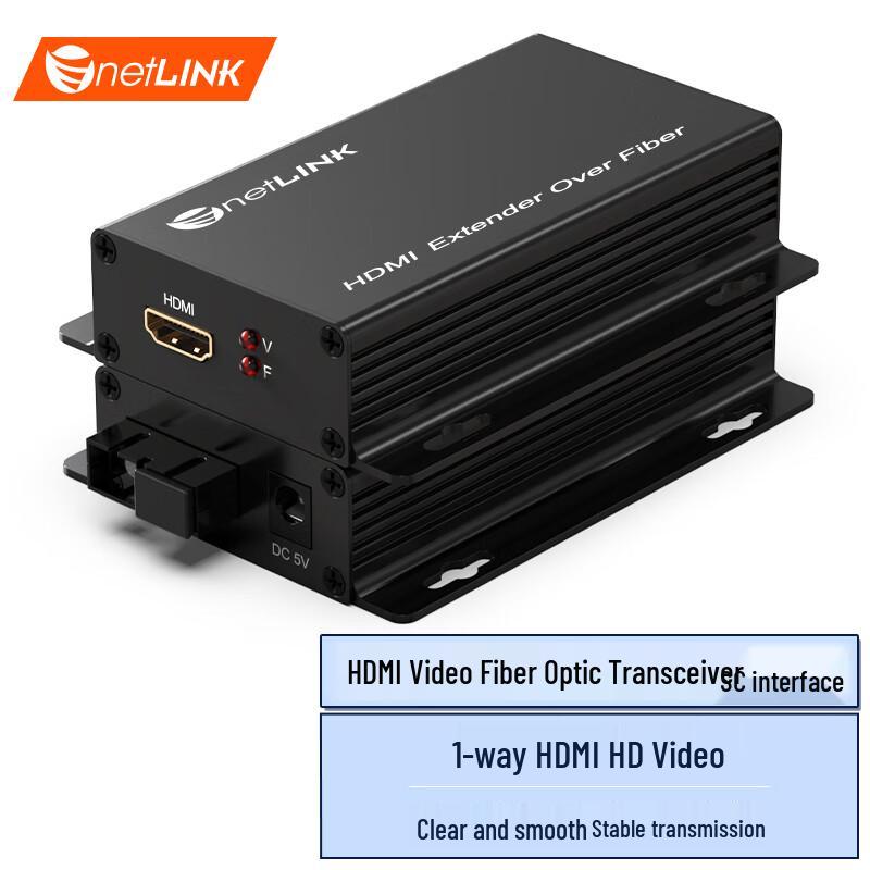 netLINK HDMI Fiber Optic Extender
netLINK HDMI Fiber Optic Extender
