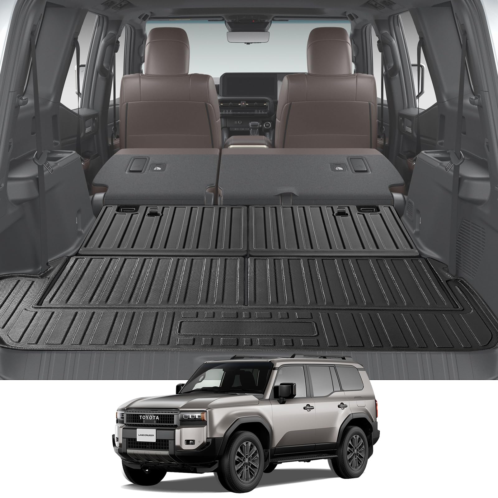 LANGBEAN Toyota Land Cruiser 250 Багаж Land Cruiser 250 VX ZX Эксклюзивный 3D Водонепроницаемый TPE Легко царапается Пятна 250 Land Cruiser Эксклюзивный Интерьер
LANGBEAN Toyota Land Cruiser 250 Багаж Land Cruiser 250 VX ZX Эксклюзивный 3D Водонепроницаемый TPE Легко царапается Пятна 250 Land Cruiser Эксклюзивный Интерьер