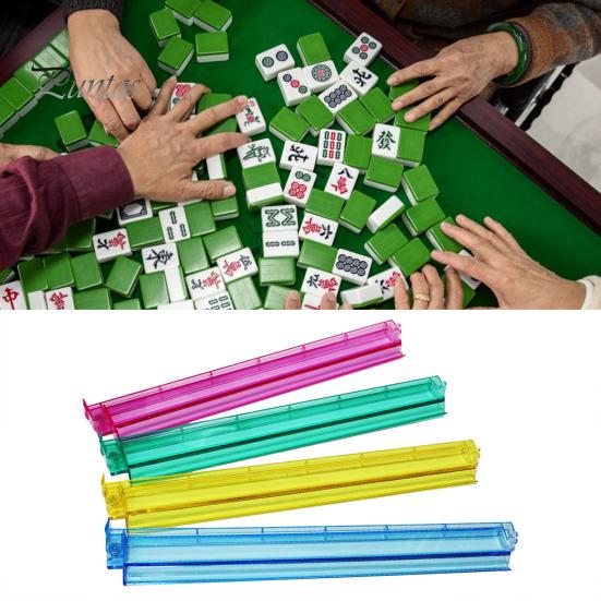 4 шт. Mahjong Pushers Mini Mahjong Push Ruler Clear Acrylic American Majiang Tile Racks Set for Game Mahjong Game Game різнокольоровий
4 шт. Mahjong Pushers Mini Mahjong Push Ruler Clear Acrylic American Majiang Tile Racks Set for Game Mahjong Game Game різнокольоровий