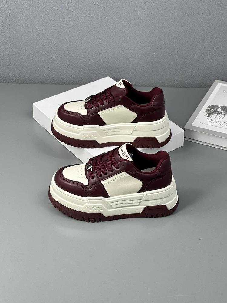 2024 Autumn New Women s Sports Shoes Thick Sole Fashion Lace-Up Casual Non-Slip Color Matching Vulcanized Shoes 35
2024 Autumn New Women s Sports Shoes Thick Sole Fashion Lace-Up Casual Non-Slip Color Matching Vulcanized Shoes 35