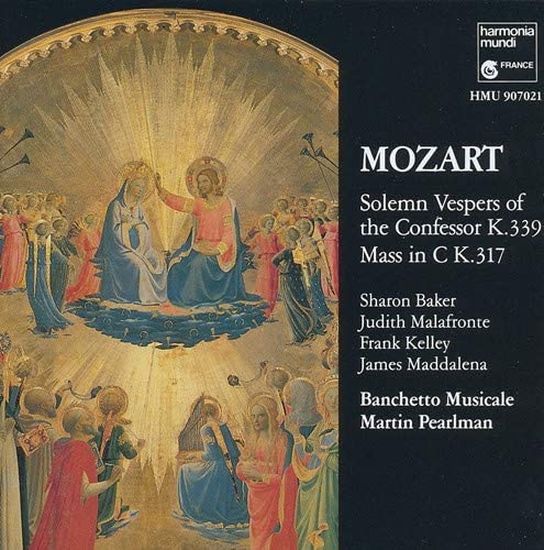 CD MOZART, BANCHETTO MUSICALE; PEARLMA - Vespers / Coronation Mass HMU907021 Harmonia Mundi 1990 Germany Classical Used
CD MOZART, BANCHETTO MUSICALE; PEARLMA - Vespers / Coronation Mass HMU907021 Harmonia Mundi 1990 Germany Classical Used