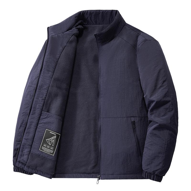 Men s Plus Velvet Outdoor Sports Loose Casual Jacket - Thickened Coat for Middle-aged and Young L темно-синього кольору
Men s Plus Velvet Outdoor Sports Loose Casual Jacket - Thickened Coat for Middle-aged and Young L темно-синього кольору