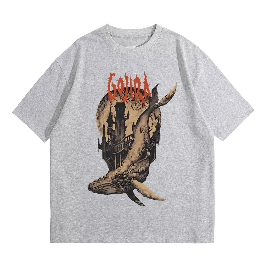 Gojira Whale & Castle Graphic T-Shirt Technical Death Metal Black Unisex Oversized Eco-Friendly Band Fan T-shirt XXXL
Gojira Whale & Castle Graphic T-Shirt Technical Death Metal Black Unisex Oversized Eco-Friendly Band Fan T-shirt XXXL
