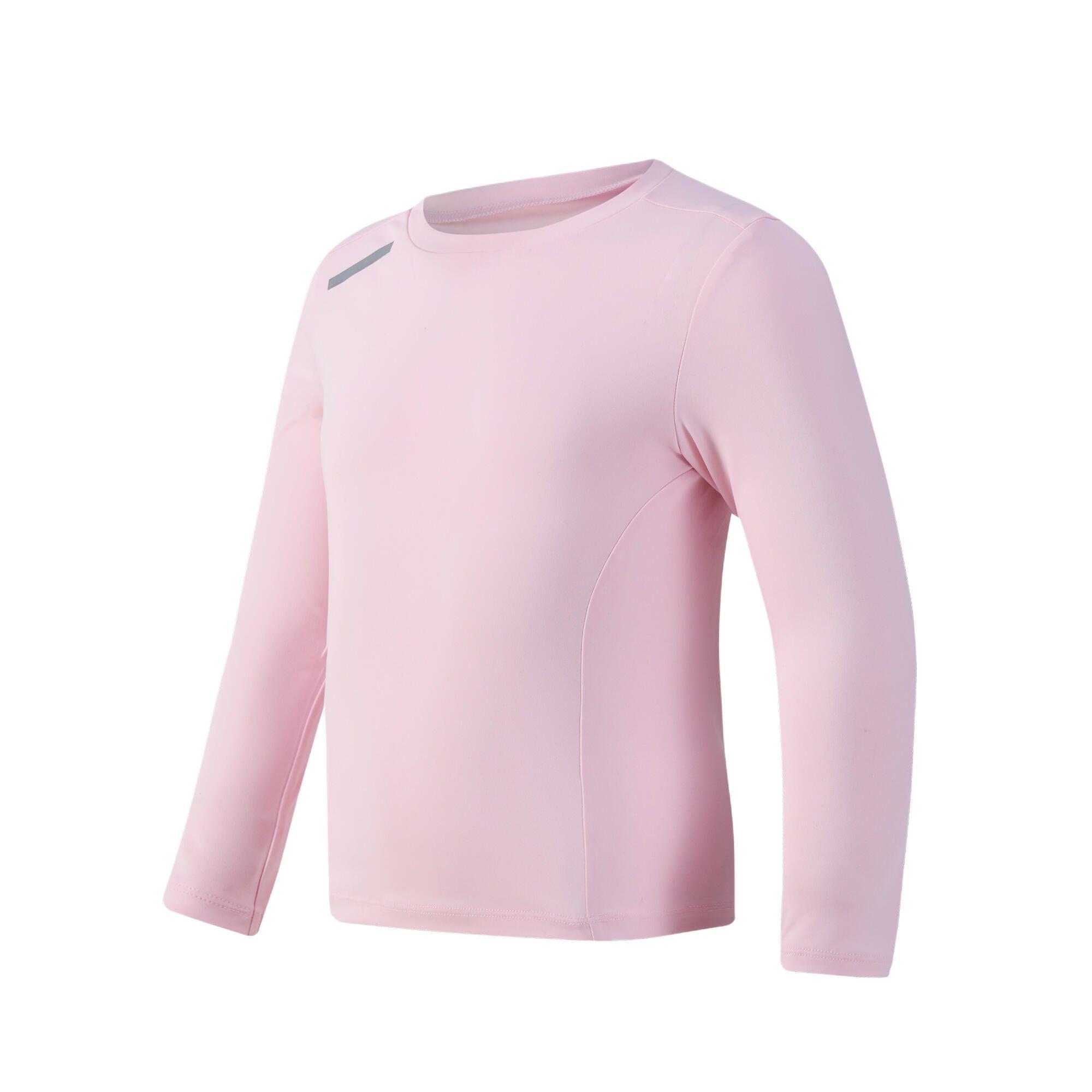 DECATHLON AntiUV 500 BEBE Solid Colour Crew Neck Long Sleeve T-Shirt Soft Pink for Small and Medium Children 103-112
DECATHLON AntiUV 500 BEBE Solid Colour Crew Neck Long Sleeve T-Shirt Soft Pink for Small and Medium Children 103-112