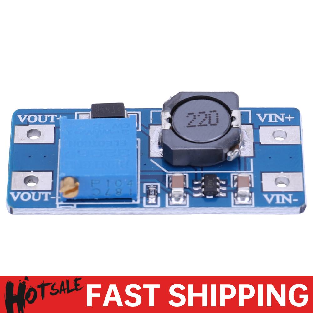 MT3608 Booster Power Supply Module DC-DC Step Up Converter Adjustable 2A Max 2V-24V To 5V 9V 12V 28V spain
MT3608 Booster Power Supply Module DC-DC Step Up Converter Adjustable 2A Max 2V-24V To 5V 9V 12V 28V spain