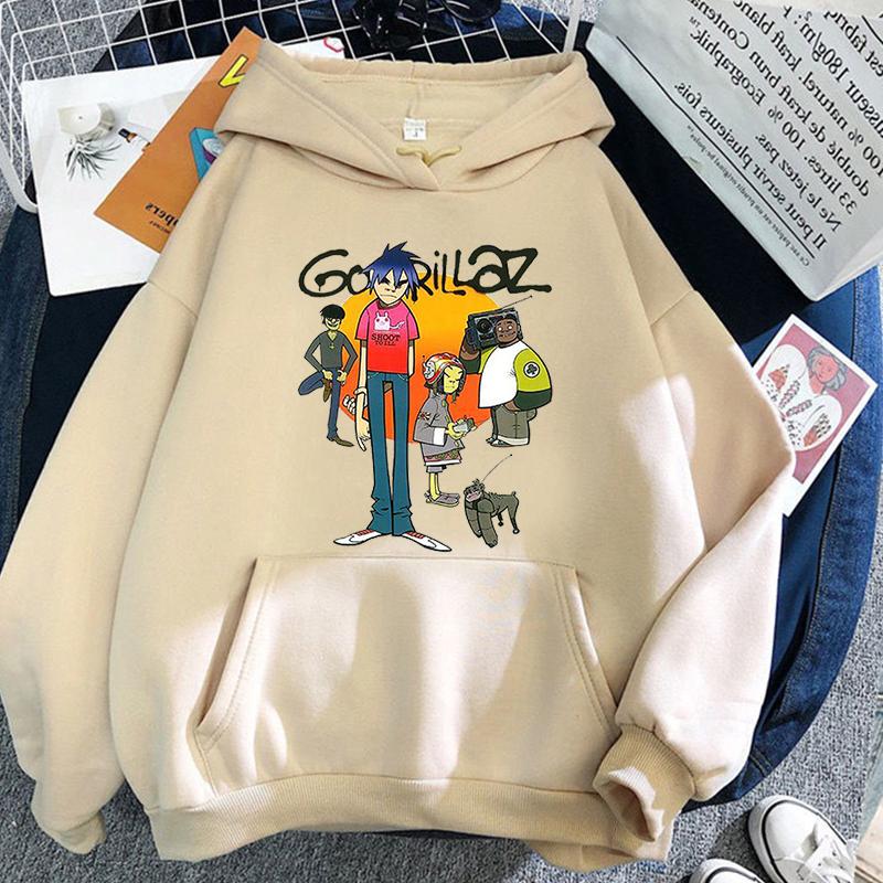Новинка 2022 года, толстовка Gorillaz, женская уличная одежда, одежда в стиле хип-хоп, костюмы, толстовки унисекс, толстовки оверсайз, одежда, топы с длинным рукавом
Новинка 2022 года, толстовка Gorillaz, женская уличная одежда, одежда в стиле хип-хоп, костюмы, толстовки унисекс, толстовки оверсайз, одежда, топы с длинным рукавом