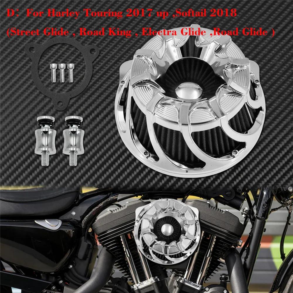 Motorcycle Air Filter Cleaner Intake Filter Chrome CNC For Harley Softail Touring Road Street Glide Dyna Sportster 883 XL Fatboy Air Cleaner Filter D
Motorcycle Air Filter Cleaner Intake Filter Chrome CNC For Harley Softail Touring Road Street Glide Dyna Sportster 883 XL Fatboy Air Cleaner Filter D