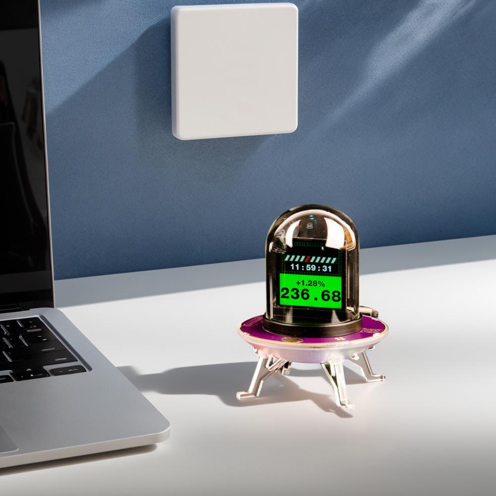 UFO WiFi-синхронізована цифрова настільна прикраса з нітронних трубок, багатофункціональний тікер Bitcoin/Акцій/Forex в реальному часі для настільних прикрас China Mainland
UFO WiFi-синхронізована цифрова настільна прикраса з нітронних трубок, багатофункціональний тікер Bitcoin/Акцій/Forex в реальному часі для настільних прикрас China Mainland