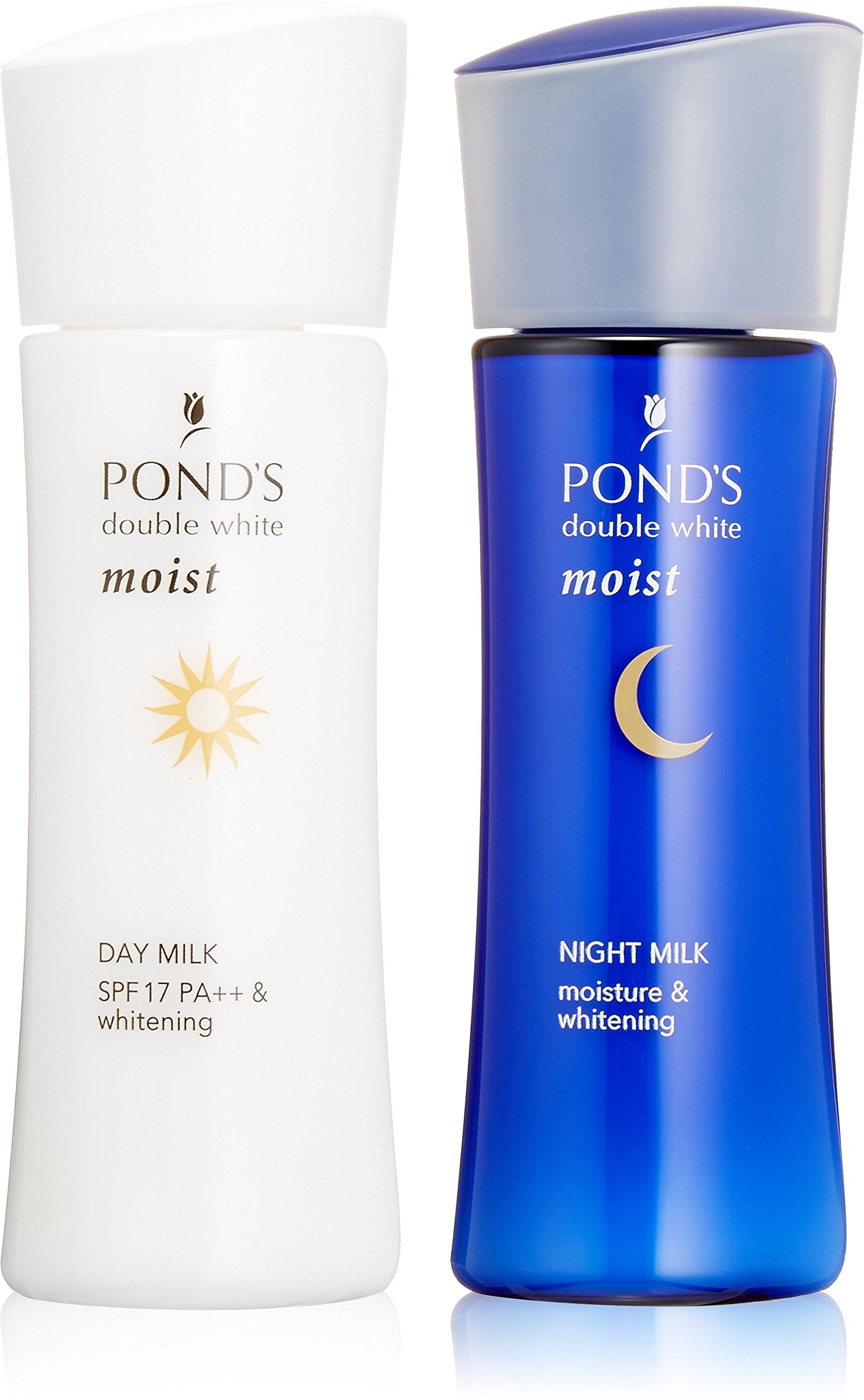 Double White Medicated Whitening Moist Milk Set POND S (Pond s) Pond s Day/Night 70ml+70ml
Double White Medicated Whitening Moist Milk Set POND S (Pond s) Pond s Day/Night 70ml+70ml