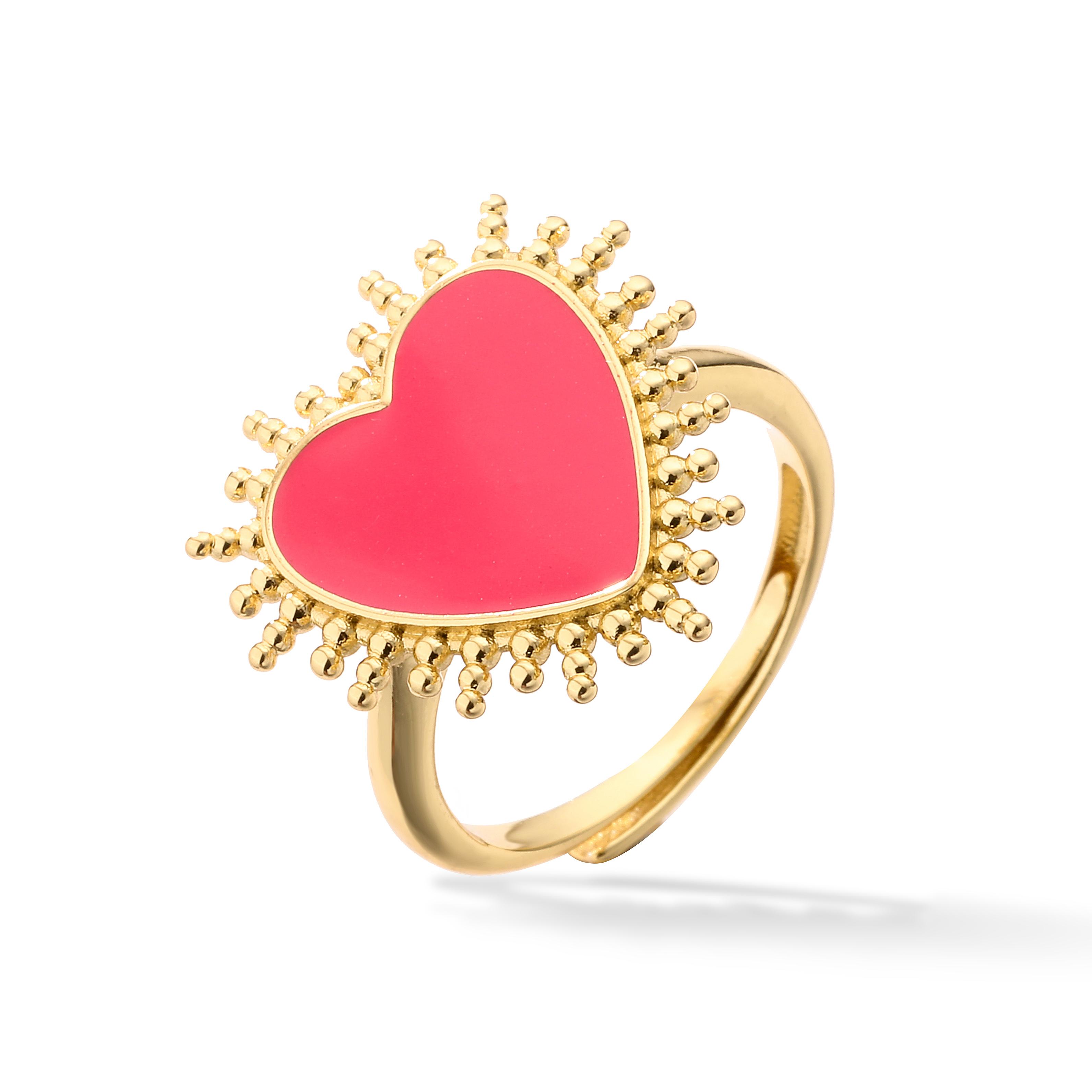 HECHENG, Heart Gold Color Rings for Women BOHO Love Heart Round Enamel Ring Female Finger Statement Fashion Zircon розы красного
HECHENG, Heart Gold Color Rings for Women BOHO Love Heart Round Enamel Ring Female Finger Statement Fashion Zircon розы красного