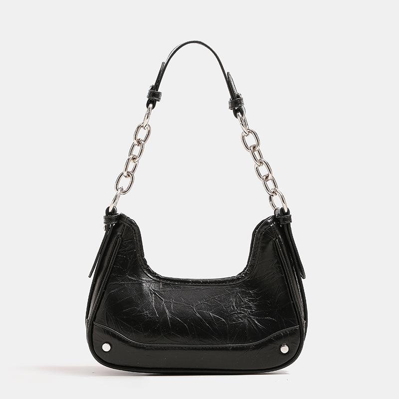 Charm Magnetic Field Niche Chain Denim Armpit Bag New High-end Style Spicy Girl Style Silver Shoulder Crossbody Bag
Charm Magnetic Field Niche Chain Denim Armpit Bag New High-end Style Spicy Girl Style Silver Shoulder Crossbody Bag