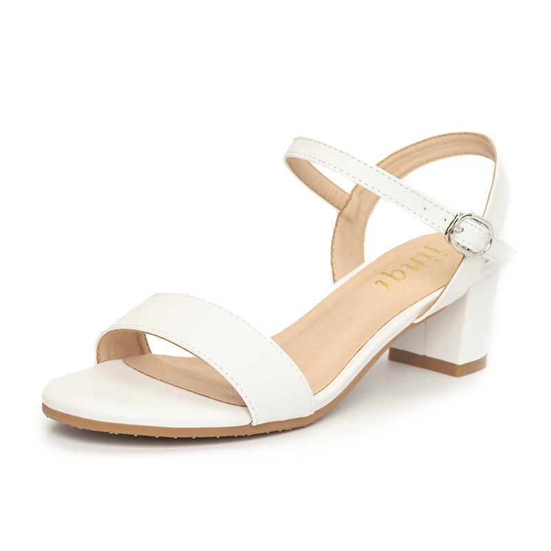 Fashion Women s Summer French Elegant Open-Toe High Heel Sandals Simple and Versatile Anti-slip Rubber Sole Chunky Heel Dress Sandals 37
Fashion Women s Summer French Elegant Open-Toe High Heel Sandals Simple and Versatile Anti-slip Rubber Sole Chunky Heel Dress Sandals 37