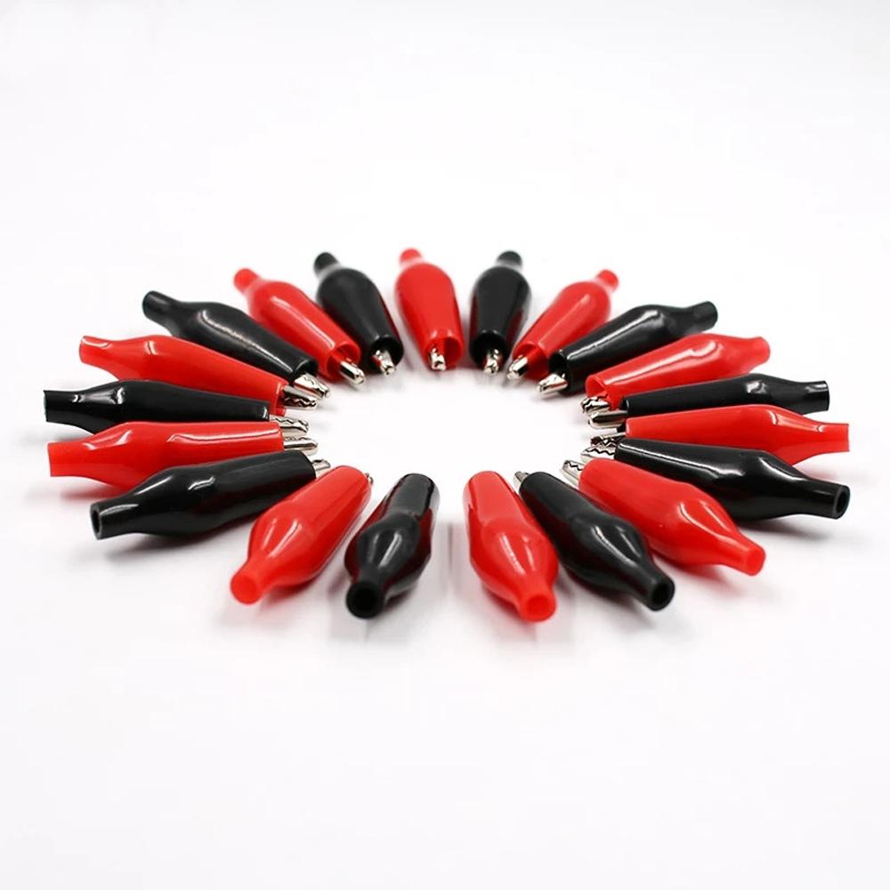 G98 Black Red Testing Probe Crocodile Electrical Clamp Mini Alligator Clip Alligator Test Clips
G98 Black Red Testing Probe Crocodile Electrical Clamp Mini Alligator Clip Alligator Test Clips