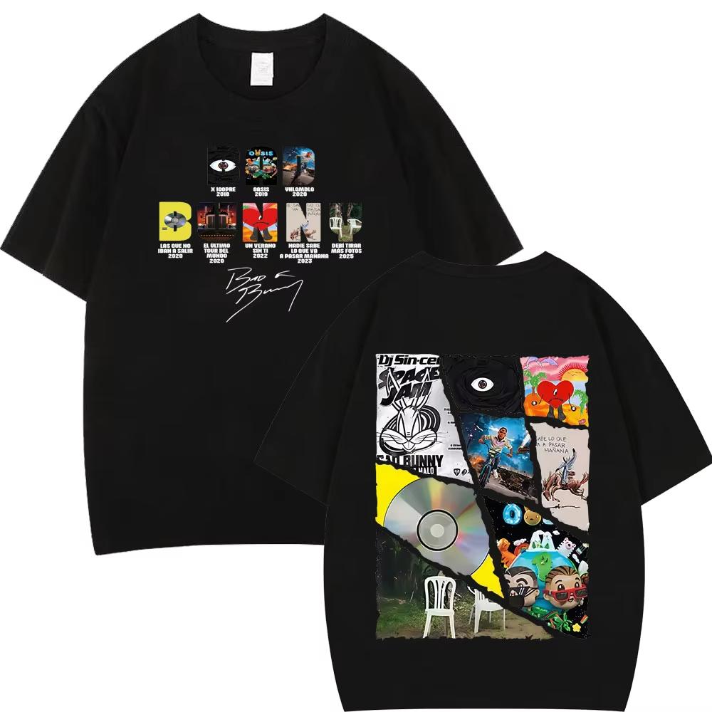 Rapper Bad Bunny Tour Album Merch T Shirt Debi Tirar Mas Fotos DTMF Graphics Tshirt Unisexs Hip Hop Oversized Cotton Fashion Tees XL
Rapper Bad Bunny Tour Album Merch T Shirt Debi Tirar Mas Fotos DTMF Graphics Tshirt Unisexs Hip Hop Oversized Cotton Fashion Tees XL