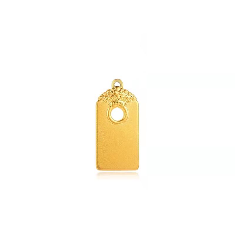 Vietnamese Gold-Plated Auspicious Beast Ring Pendant Necklace - Unisex Retro Design for Safety & Prosperity
Vietnamese Gold-Plated Auspicious Beast Ring Pendant Necklace - Unisex Retro Design for Safety & Prosperity
