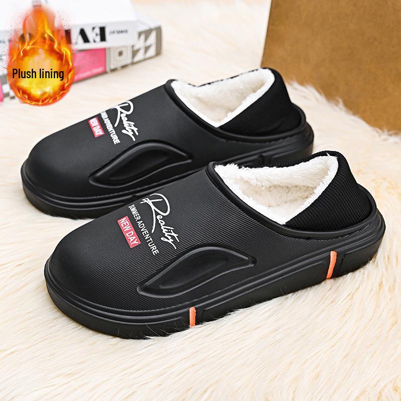 Men s Winter Indoor Cotton Slippers - Warm, Cold-Proof, Heel-Covered, Plush, Thickened, Large Size 47, Closed-Toe Shoes 40/41 чорний
Men s Winter Indoor Cotton Slippers - Warm, Cold-Proof, Heel-Covered, Plush, Thickened, Large Size 47, Closed-Toe Shoes 40/41 чорний