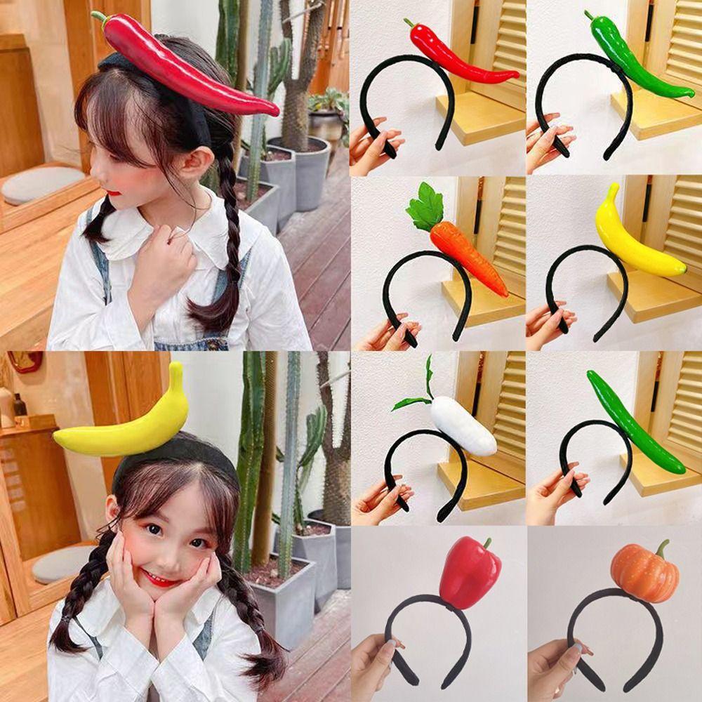 Tomato Fruits Headband Potato Vegetable Hair Bands Fashion Simulated Food Hair Hoop Wash Face
Tomato Fruits Headband Potato Vegetable Hair Bands Fashion Simulated Food Hair Hoop Wash Face