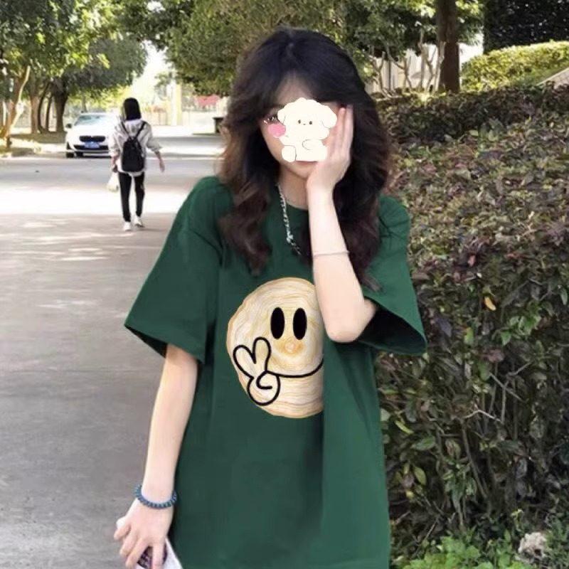 Women s Plus Size Dark Green Short Sleeve Pure Cotton Oversized Summer T-shirt 3XL (for 156-170 jin) темно-зеленого
Women s Plus Size Dark Green Short Sleeve Pure Cotton Oversized Summer T-shirt 3XL (for 156-170 jin) темно-зеленого