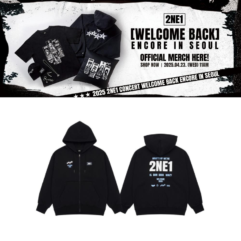 2025 Концерт 2NE1 WELCOME BACK Encore в СЕУЛЕ Графическая толстовка с капюшоном на молнии XL size
2025 Концерт 2NE1 WELCOME BACK Encore в СЕУЛЕ Графическая толстовка с капюшоном на молнии XL size