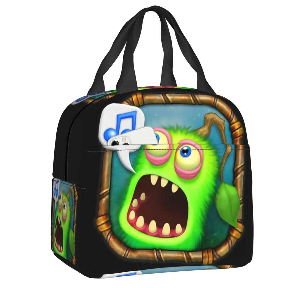 My Singing Monsters Cartoon Insulated Lunch Bag for Camping Travel Video Game Waterproof Thermal Cooler Bento Box Women Kids 22x20x13CM червоний
My Singing Monsters Cartoon Insulated Lunch Bag for Camping Travel Video Game Waterproof Thermal Cooler Bento Box Women Kids 22x20x13CM червоний