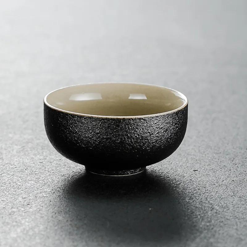 4 pcs/lot Retro Black pottery Teacup Master Cup Handmade Ceramic Tea Bowl Chinese Tea ceremony Accessories Personal Single Cup 4 PCS
4 pcs/lot Retro Black pottery Teacup Master Cup Handmade Ceramic Tea Bowl Chinese Tea ceremony Accessories Personal Single Cup 4 PCS