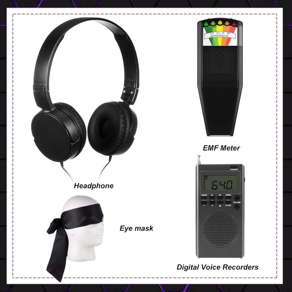 Ghost Hunting Equipment Set With Emf Detector And Headphones For Paranormal Investigations
Ghost Hunting Equipment Set With Emf Detector And Headphones For Paranormal Investigations