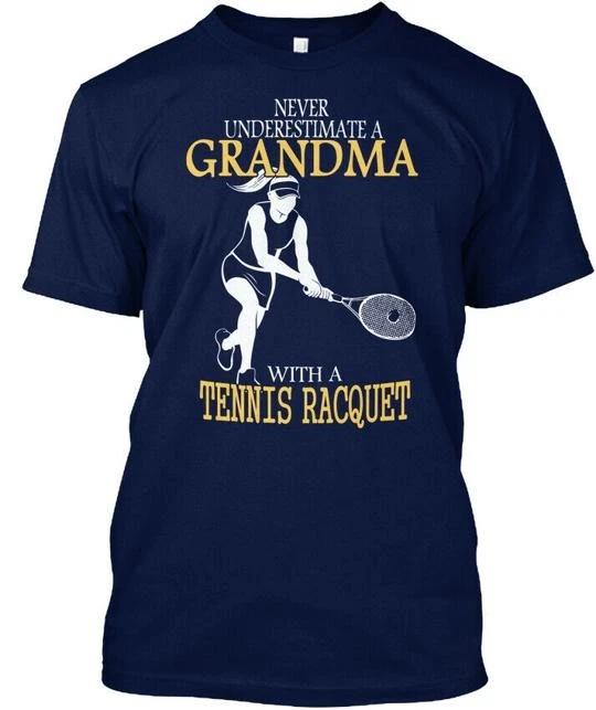 Tennis Grandma Never Underestimate A With Racquet T shirt Made in USA S to 5XL M
Tennis Grandma Never Underestimate A With Racquet T shirt Made in USA S to 5XL M