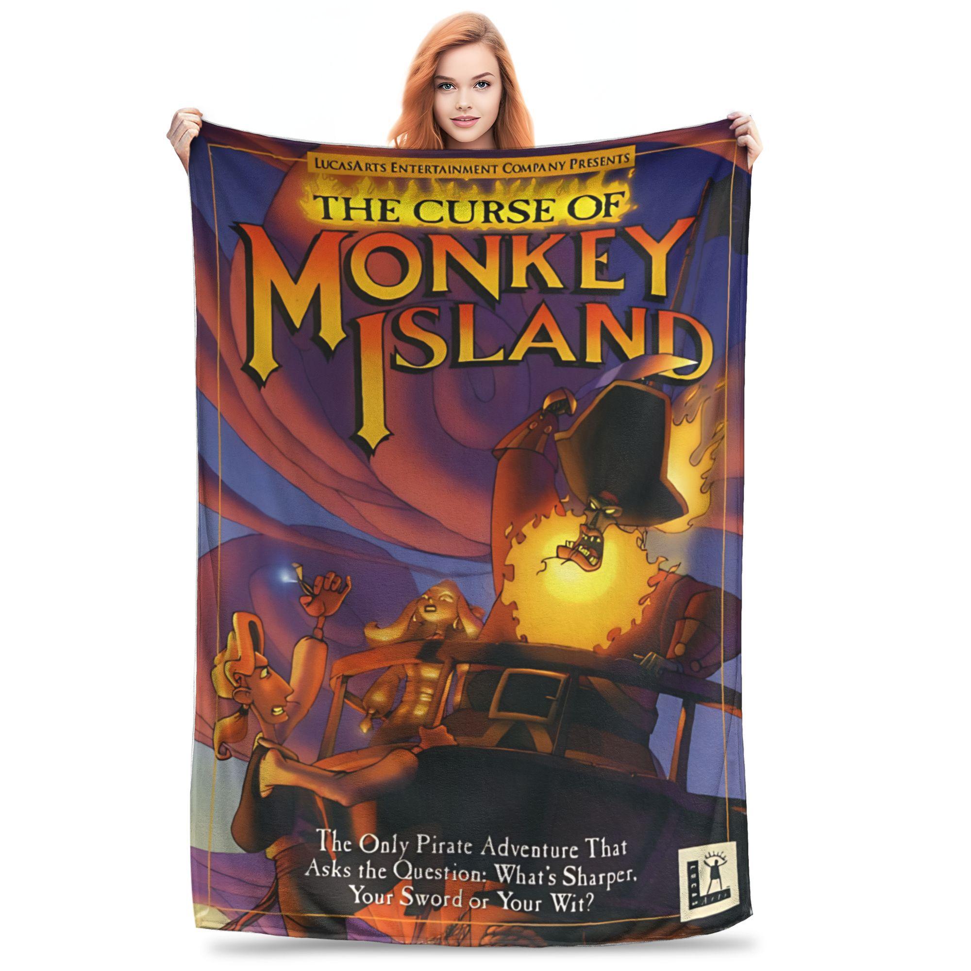 The Secret of Monkey Island 2 Blanket Ultra-Soft Fleece Cute Gift 80s Gaming Throw Blankets Bedspread 130x150cm
The Secret of Monkey Island 2 Blanket Ultra-Soft Fleece Cute Gift 80s Gaming Throw Blankets Bedspread 130x150cm
