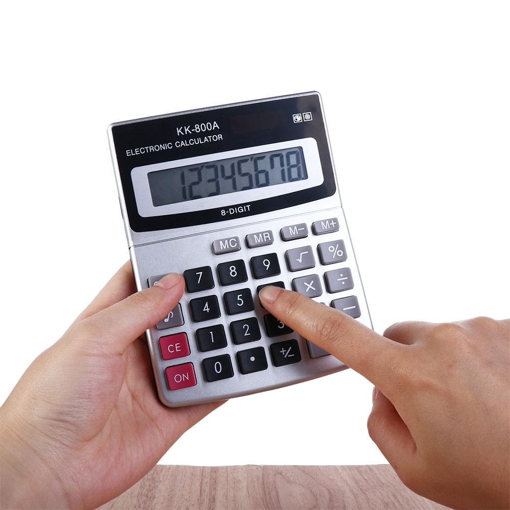 8 Digits Display Office Supplies Calculator Calculating Machine Electronic Calculator Calculadora чорний
8 Digits Display Office Supplies Calculator Calculating Machine Electronic Calculator Calculadora чорний