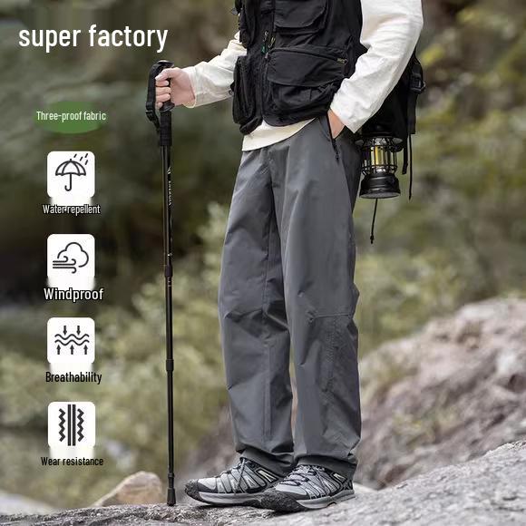 Men s Quick-Dry Waterproof Windbreaker Parachute Pants - Functional Outdoor Casual Hiking Workwear for Spring and Autumn. M
Men s Quick-Dry Waterproof Windbreaker Parachute Pants - Functional Outdoor Casual Hiking Workwear for Spring and Autumn. M