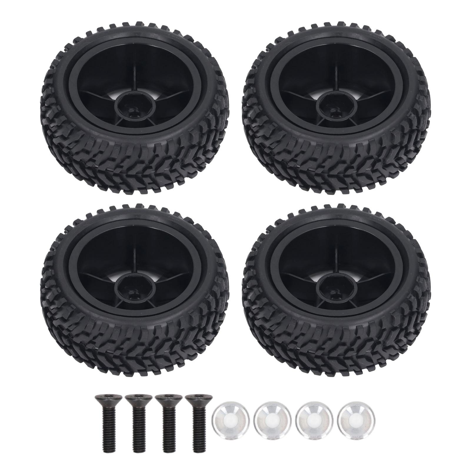 4PCS RC Tires and Wheel 10 Spoke Plastic Wheel Rims Rubber Tires Set RC Replacement Tyres for 116
4PCS RC Tires and Wheel 10 Spoke Plastic Wheel Rims Rubber Tires Set RC Replacement Tyres for 116