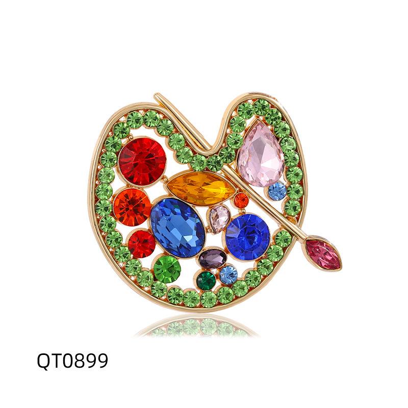 Luxury Exquisite Colorful Crystal Heart Brooch Badges For Women Men Fashion Delicate Rhinestone Pin Corsages
Luxury Exquisite Colorful Crystal Heart Brooch Badges For Women Men Fashion Delicate Rhinestone Pin Corsages