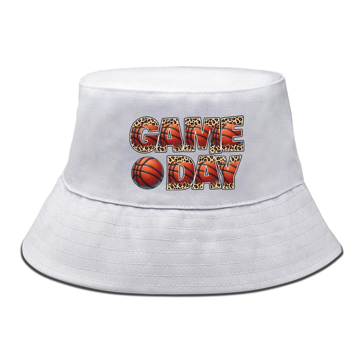 GAME DAY Basketball Print Bucket Hat , Sun Hat Candy Color Reversible Beach Fishing Cap as the picture рожевий
GAME DAY Basketball Print Bucket Hat , Sun Hat Candy Color Reversible Beach Fishing Cap as the picture рожевий