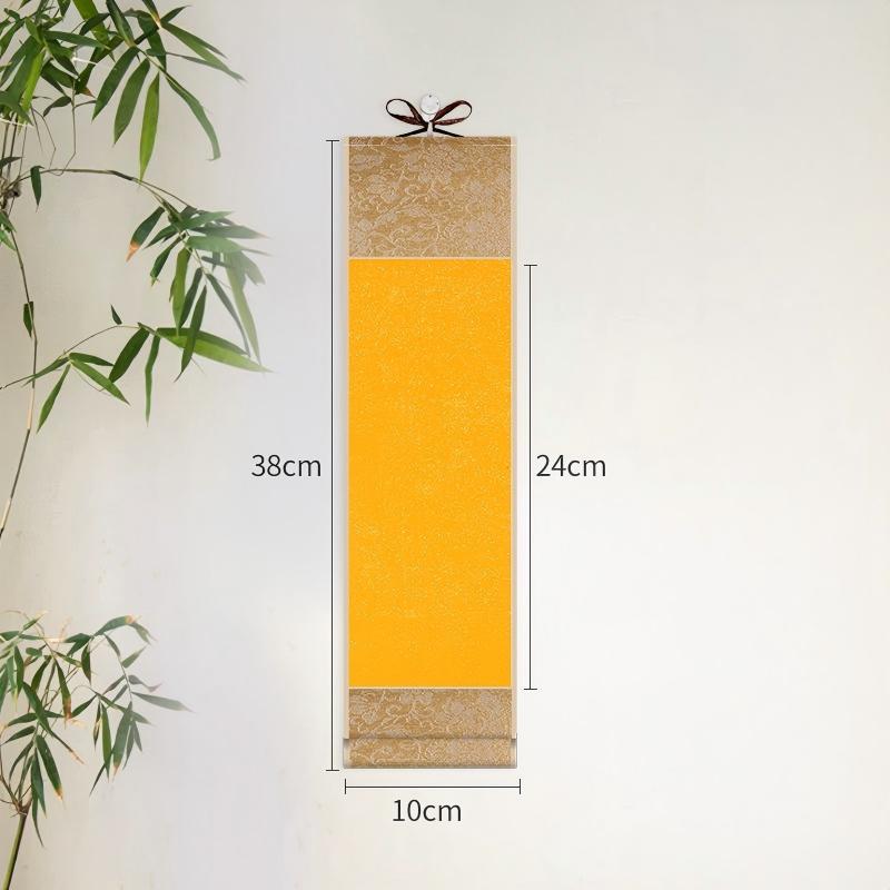 Chinese Style Self-Made Gifts Blank Hanging Batik Scroll Painting Drawing Paper Mini Batik Trumpet Scroll Gilded Rice Paper
Chinese Style Self-Made Gifts Blank Hanging Batik Scroll Painting Drawing Paper Mini Batik Trumpet Scroll Gilded Rice Paper