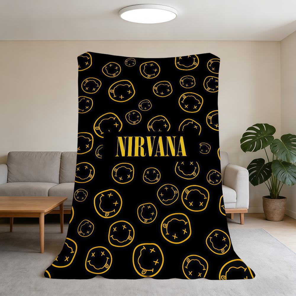 Band N-Nirvana-ES Rock Blanket Super Warm Comfortable Plush Throw Blanket Child Home Sofa Bedroom Gift 75x90cm
Band N-Nirvana-ES Rock Blanket Super Warm Comfortable Plush Throw Blanket Child Home Sofa Bedroom Gift 75x90cm