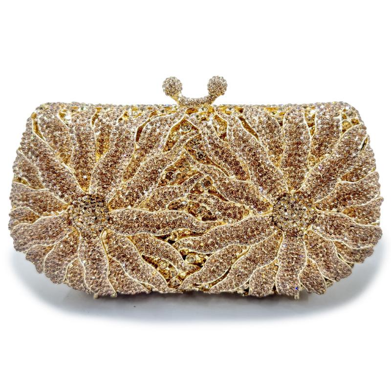 Silver/Gold Diamond Evening Bags Women Dinner Clutch Rhinestone Shiny Handbags for Female Luxury Designer Purse Party Bride Bag 20cmX10.5cmX7cm
Silver/Gold Diamond Evening Bags Women Dinner Clutch Rhinestone Shiny Handbags for Female Luxury Designer Purse Party Bride Bag 20cmX10.5cmX7cm