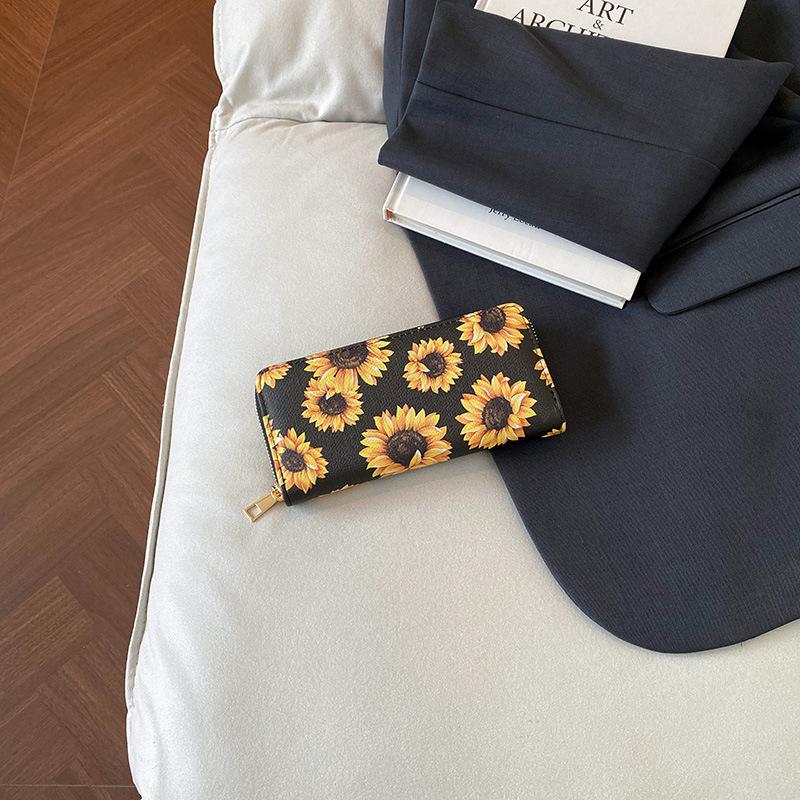Sunflower Women s wallet Mini Colorful wallet Card Holder Multi-card Slot Simple Clutch Coin Purse Long wallet luxury clutch
Sunflower Women s wallet Mini Colorful wallet Card Holder Multi-card Slot Simple Clutch Coin Purse Long wallet luxury clutch