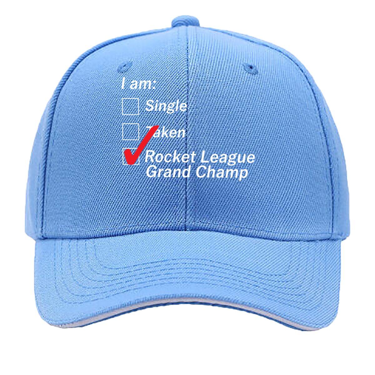 A Humorous Design with I Am Rocket League Grand Champ Text, Adding a Touch of Gaming Pride Sandwich Baseball Cap One Size світло-синій колір
A Humorous Design with I Am Rocket League Grand Champ Text, Adding a Touch of Gaming Pride Sandwich Baseball Cap One Size світло-синій колір