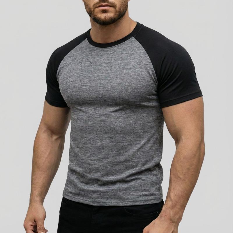 Men Crew Neck Raglan Short Sleeve T Shirt Slim Fit Contrast Color Casual Athletic Daily Tops S серый
Men Crew Neck Raglan Short Sleeve T Shirt Slim Fit Contrast Color Casual Athletic Daily Tops S серый