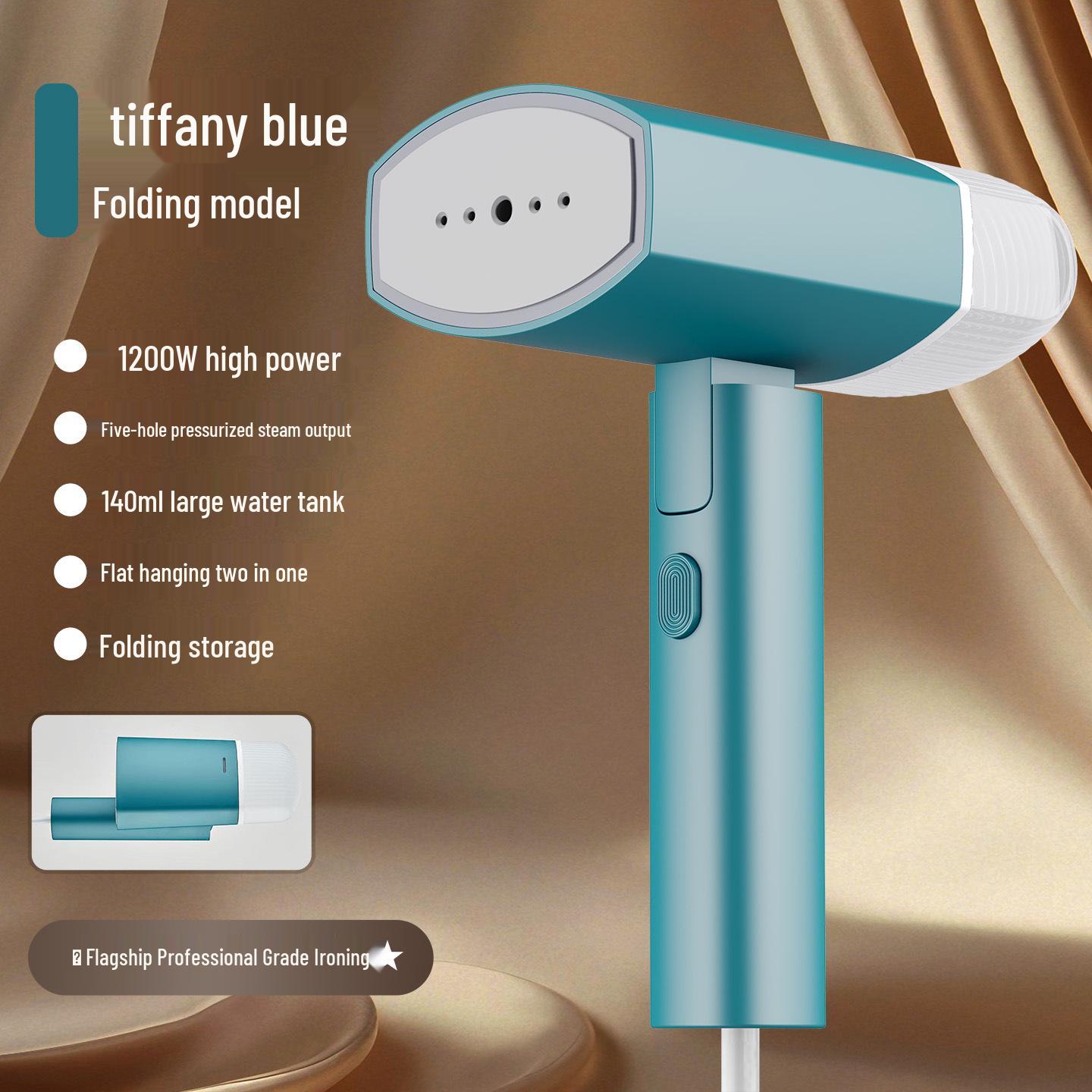 Compact Foldable Handheld Garment Steamer - New Style Portable Mini Steam Iron Contact customer service for other specifications тіффані синього кольору
Compact Foldable Handheld Garment Steamer - New Style Portable Mini Steam Iron Contact customer service for other specifications тіффані синього кольору