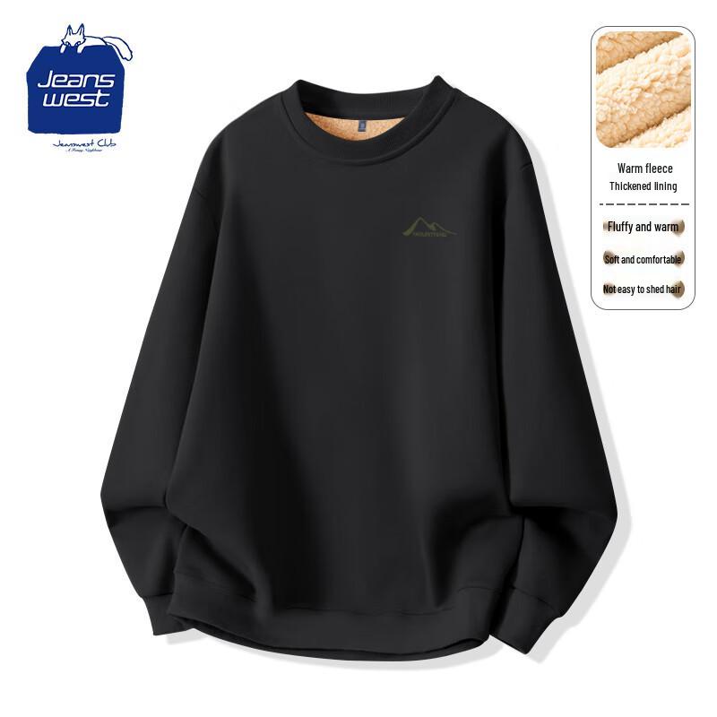 JEANSWEST CLUB Men s Fleece-Lined Crew Neck Sweatshirt L
JEANSWEST CLUB Men s Fleece-Lined Crew Neck Sweatshirt L