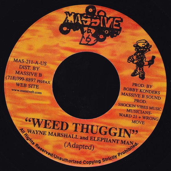 7-дюймовая пластинка WAYNE MARSHALL & ELEPHANT MAN / PLU - Weed Thuggin / They Want It MAS211 Massive B 2002 US Регги, Ска и Даб Б/У
7-дюймовая пластинка WAYNE MARSHALL & ELEPHANT MAN / PLU - Weed Thuggin / They Want It MAS211 Massive B 2002 US Регги, Ска и Даб Б/У