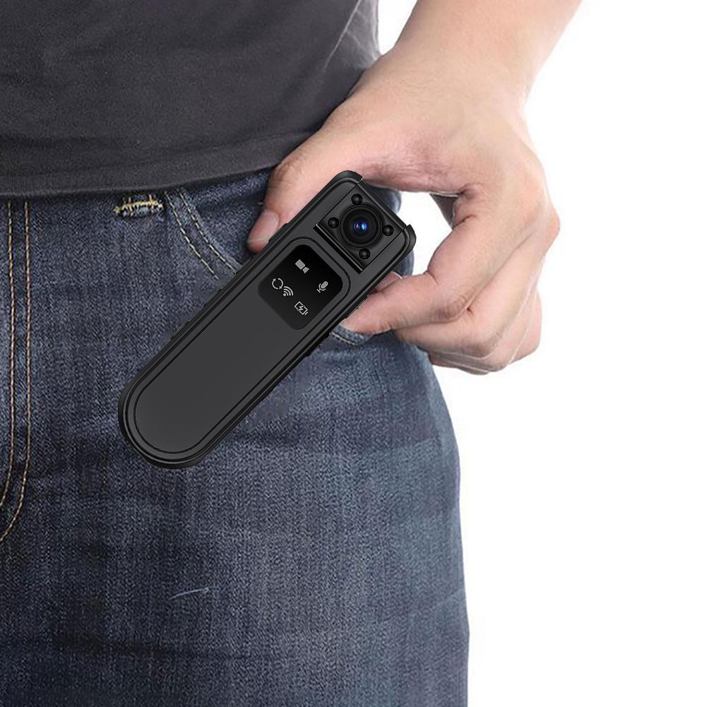 HD 2K Mini Camera Wearable WiFi Portable Small Digital Video Recorder with 180 Rotatable Lens for Security Guard Law Enforcement CHINA
HD 2K Mini Camera Wearable WiFi Portable Small Digital Video Recorder with 180 Rotatable Lens for Security Guard Law Enforcement CHINA