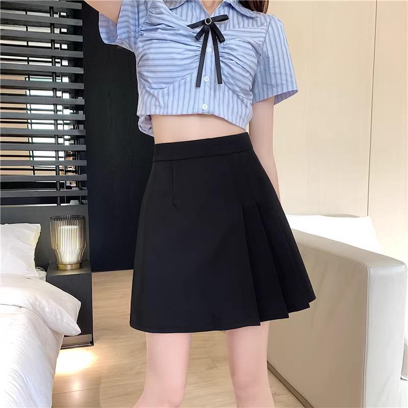 High-Waisted A-Line Pleated Skirt-Shorts for Women - 2025 Spring/Summer Slimming Versatile Style M
High-Waisted A-Line Pleated Skirt-Shorts for Women - 2025 Spring/Summer Slimming Versatile Style M
