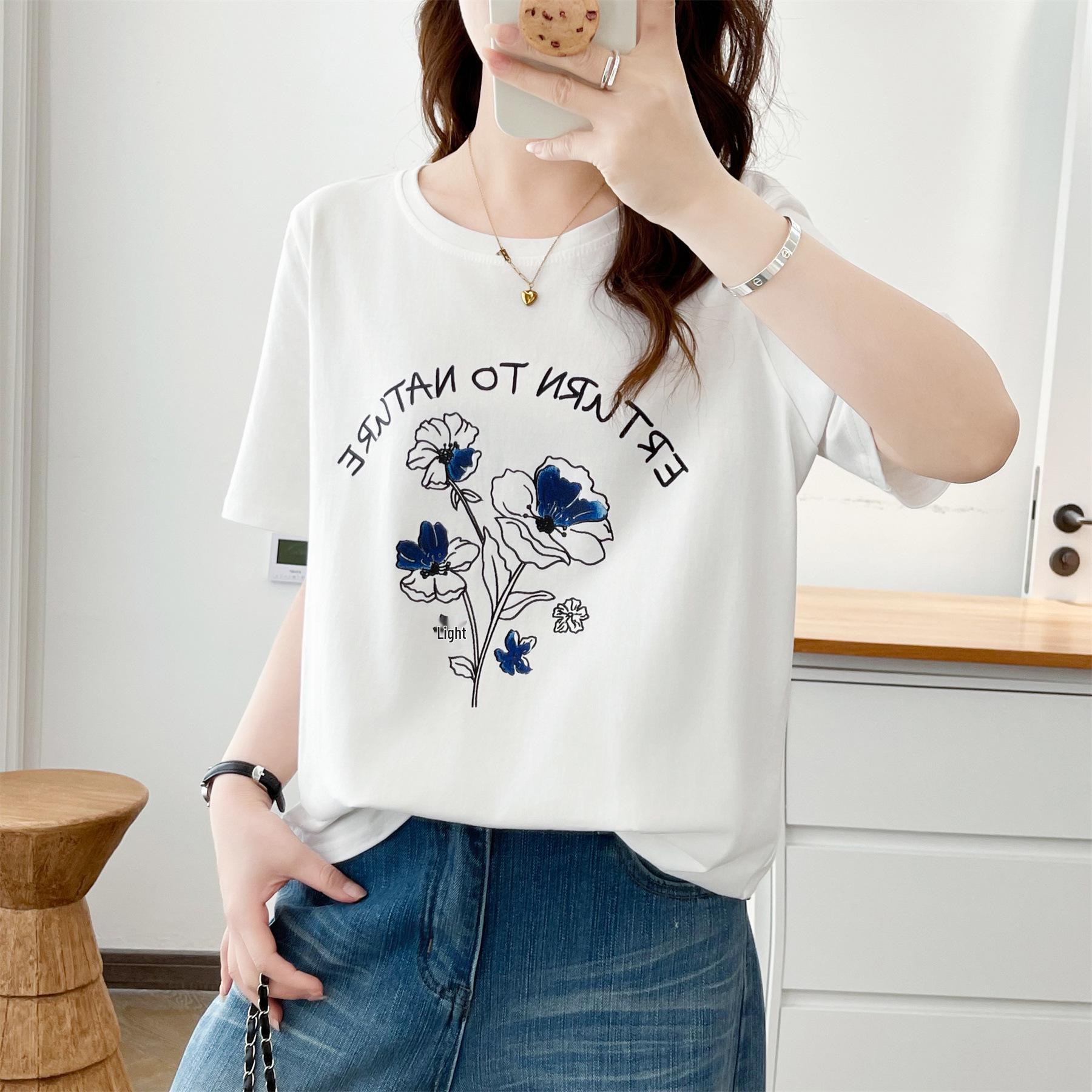 2026 Women s Plus Size Printed Round Neck Cotton T-shirt - Slimming Short-Sleeved Top for Summer. 4XL білий
2026 Women s Plus Size Printed Round Neck Cotton T-shirt - Slimming Short-Sleeved Top for Summer. 4XL білий