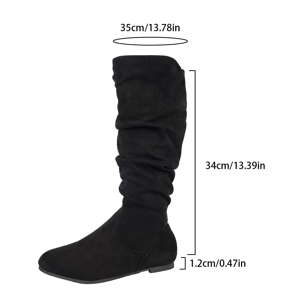 Высокие ботинки Осень Новые Острый носок Боковая молния Мягкая подошва Нескользящие Износостойкие Плиссированные Туфли на низком каблуке 43
Высокие ботинки Осень Новые Острый носок Боковая молния Мягкая подошва Нескользящие Износостойкие Плиссированные Туфли на низком каблуке 43