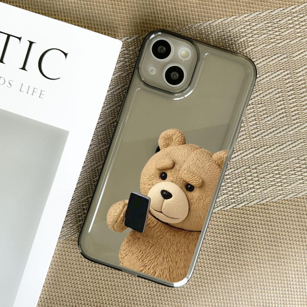 Funny Teddy Bear Phone Case For iPhone 17 16 15 14 13 12 11 Pro Max Mini SE 7 8 Plus Air 17E Shockproof Soft Transparent Cover iPhone 17
Funny Teddy Bear Phone Case For iPhone 17 16 15 14 13 12 11 Pro Max Mini SE 7 8 Plus Air 17E Shockproof Soft Transparent Cover iPhone 17