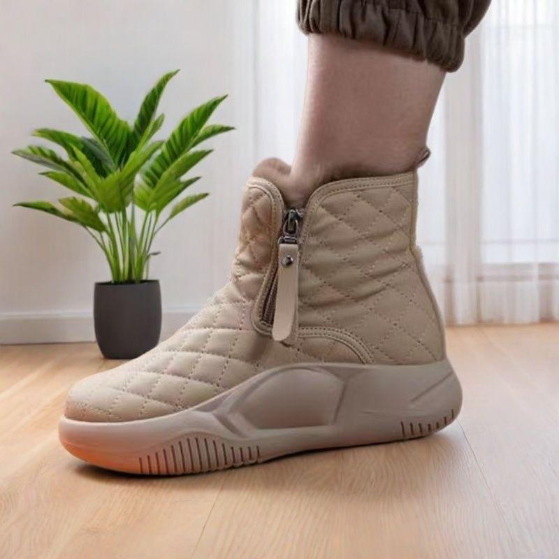Women s Fleece Lined Snow Boots Quilted Ankle Boots With Side Zipper 40 хакі
Women s Fleece Lined Snow Boots Quilted Ankle Boots With Side Zipper 40 хакі