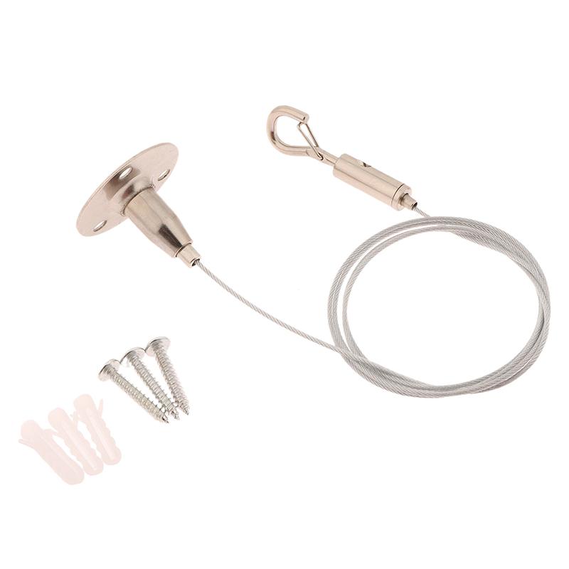 1 шт. Тросовий пружинний гачок Регульована підвісна білизняна мотузка Фіксований замок огорожі Підйомний код Підходить для легких панелей
1 шт. Тросовий пружинний гачок Регульована підвісна білизняна мотузка Фіксований замок огорожі Підйомний код Підходить для легких панелей